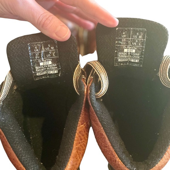 Vintage brown leather woman’s Dr.marten boot - Picture 3 of 8